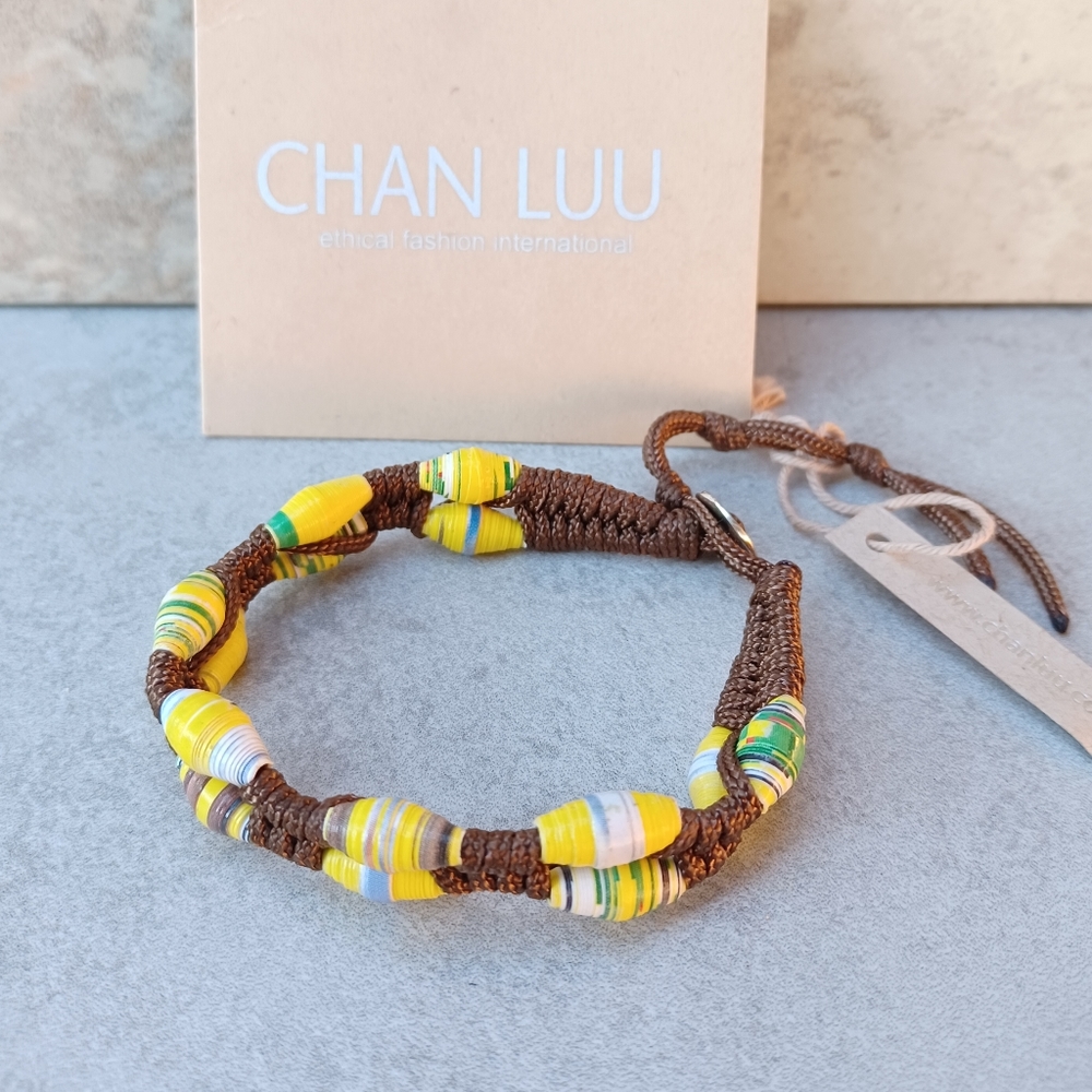 Chan Luu Yellow Handcrafted Single Bracelet